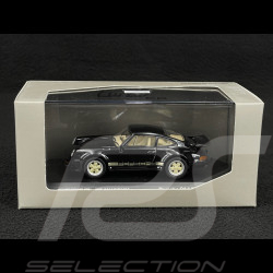 Porsche 911 Turbo 3.0 Type 930 1975 Noir / Or 1/43 Welly MAP01993324