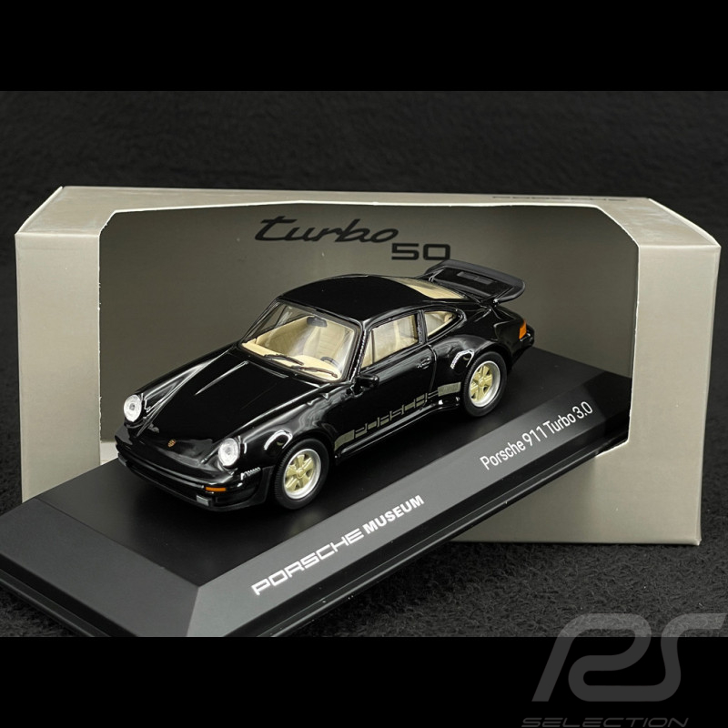 Porsche 911 Turbo 3.0 Typ 930 1975 Schwarz / Gold 1/43 Welly MAP01993324
