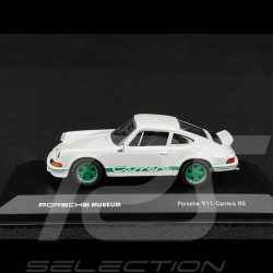 Porsche 911 Carrera RS 1973 white / green 1/43 Welly MAP01997313