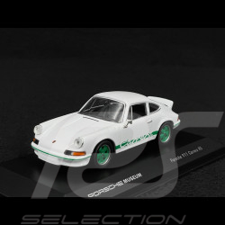 Porsche 911 2.7 Carrera RS 1973 blanche bande vertes 1/43 Welly MAP01997313