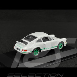 Porsche 911 Carrera RS 1973 white / green 1/43 Welly MAP01997313