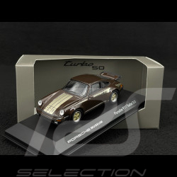 Porsche 911 Turbo 3.0 Type 930 1975 Edition Turbo 50 Bronze Cuivré 1/43 Welly MAP01993224