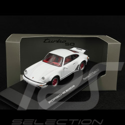 Porsche 911 Turbo 3.0 Type 930 1975 White / Red 1/43 Welly MAP01993124