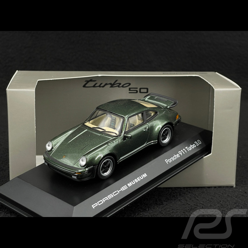 Porsche 911 Turbo 3.0 Type 930 1975 Vert Chêne 1/43 Welly MAP01993024