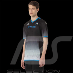 T-Shirt 24h Le Mans Kappa Schwarz / Weiß 341V8NW-A00 - Unisex
