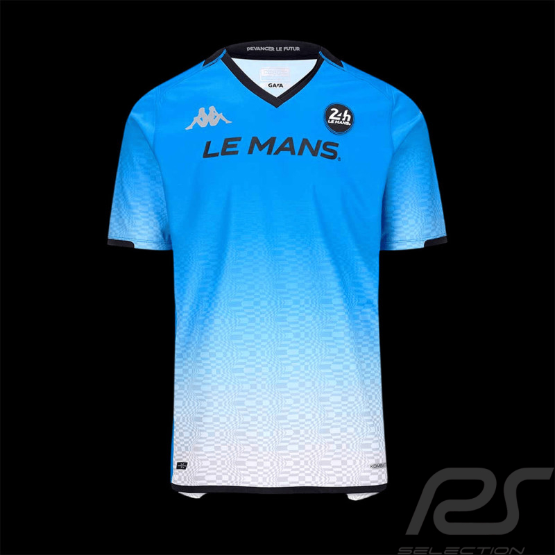 T-Shirt 24h Le Mans Kappa Blau / Weiß 341V8NW-A04 - Unisex