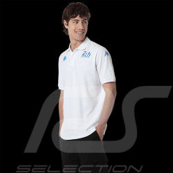 Polo 24h Le Mans 2024 Kappa Blanc / Bleu 351W47W-001 - mixte