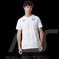 T-Shirt 24h Le Mans 2024 Kappa White / Blue 321Y6BW-001 - Unisex