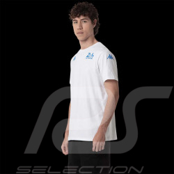 T-Shirt 24h Le Mans 2024 Kappa Blanc / Bleu 321Y6BW-001 - mixte