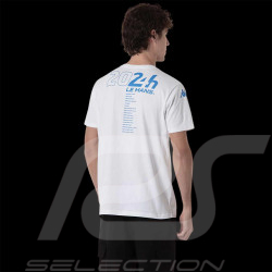 T-Shirt 24h Le Mans 2024 Kappa White / Blue 321Y6BW-001 - Unisex