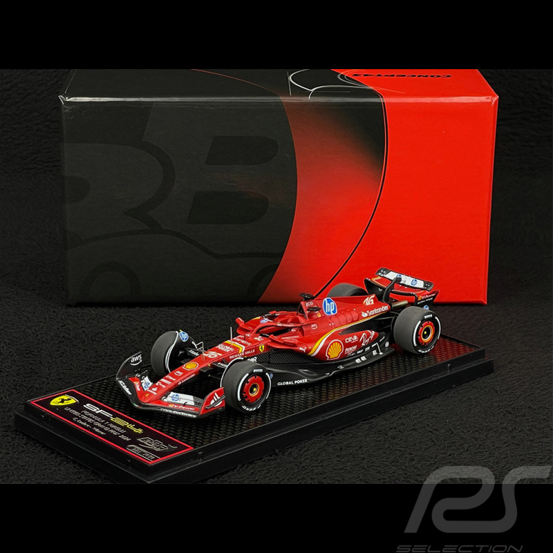 Charles Leclerc Ferrari SF-24 n° 16 Vainqueur GP Austin USA 2024 F1 1/43 BBR Models BBRC312A