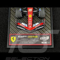Charles Leclerc Ferrari SF-24 n° 16 Vainqueur GP Austin USA 2024 F1 1/43 BBR Models BBRC312A