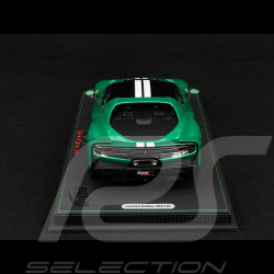 Ferrari 296 Speciale n° 25 2025 Verde Nürburgring / Bandes Blanches 1/18 BBR Models P18269A