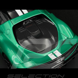 Ferrari 296 Speciale n° 25 2025 Verde Nürburgring / Weiße Streifen 1/18 BBR Models P18269A