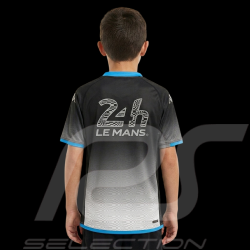 T-Shirt 24h Le Mans Kappa Schwarz / Weiß 341V8NW-A00 - kinder