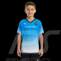 T-Shirt 24h Le Mans Kappa Blau / Weiß 341V8NW-A04 - kinder