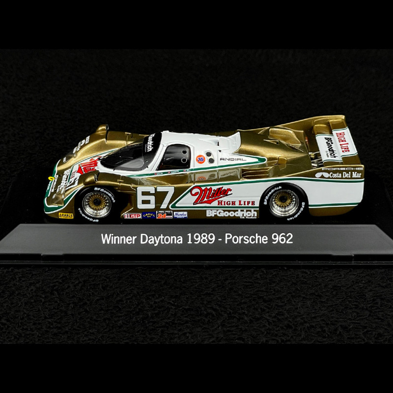 1/43 デイトナ 二連覇 spark Porsche 962 #14 Porsche 962 winner Daytona 1989 n° 67 1/43 Spark MAP02028914