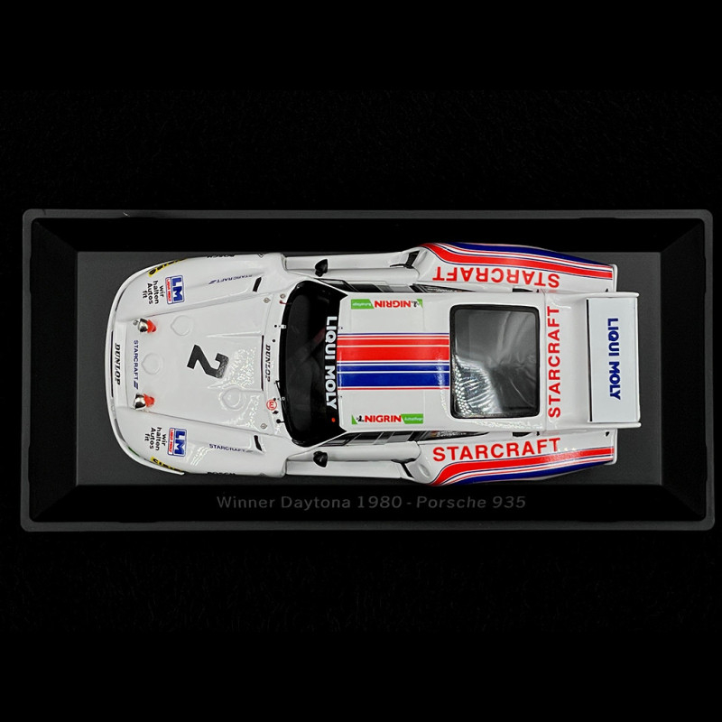 1/43スパーク Porsche 935 1980 Daytona Winner Porsche 935 Winner Daytona 1980 n° 2 1/43 Spark MAP02028014