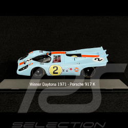 Porsche 917 K Gulf Sieger Daytona 1971 n° 2 1/43 Spark MAP02027114