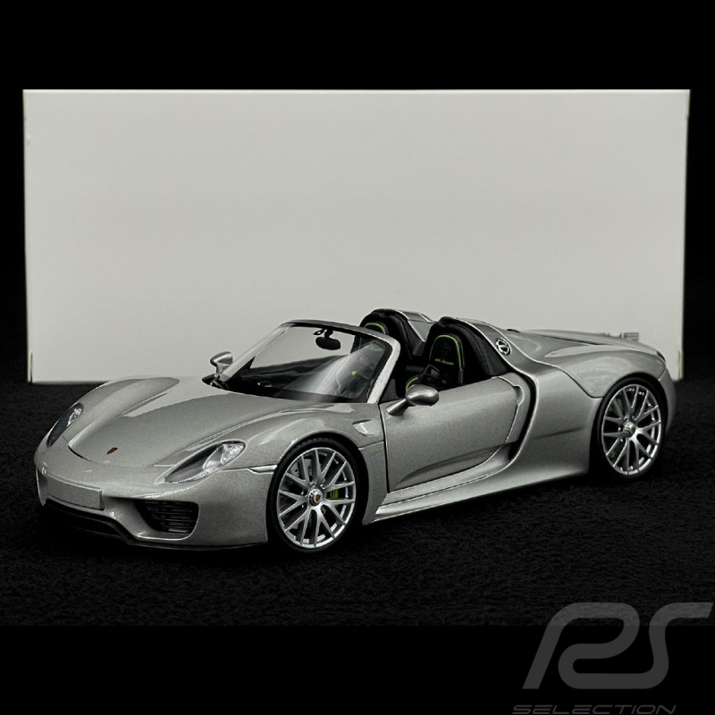 Porsche 918 Spyder 2014 Silver 1/24 Welly MAP02484824