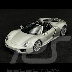 Porsche 918 Spyder 2014 Silver 1/24 Welly MAP02484824