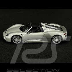 Porsche 918 Spyder 2014 Silver 1/24 Welly MAP02484824