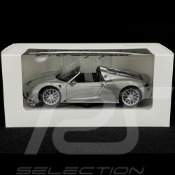Porsche 918 Spyder 2014 Silver 1/24 Welly MAP02484824