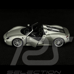 Porsche 918 Spyder 2014 Argent 1/24 Welly MAP02484824
