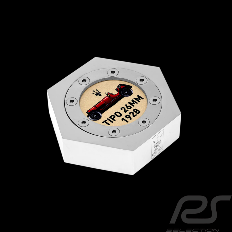 Maserati Paperweight Tipo 26MM 1928 Silver 920018104