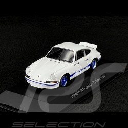 Porsche 911 Carrera RS 2.7 1972 Blanc / Bandes Bleues 1/43 Spark MAP02030225