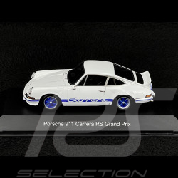 Porsche 911 Carrera RS 2.7 1972 Weiß / Blaue Streifen 1/43 Spark MAP02030225