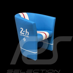 Tub Chair 24h Le Mans Light Blue / White / Red