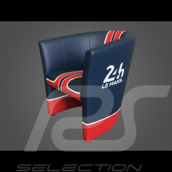 Tub Chair 24h Le Mans Navy Blue / Red