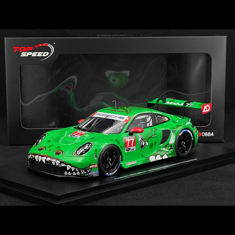 Porsche 911 GT3 R Type 992 n° 77 Rexy Winner 12h Sebring 2025 1/18