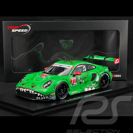 Porsche 911 GT3 R Type 992 n° 77 Rexy Vainqueur 12h Sebring 2025 1/18 Top Speed TS0684