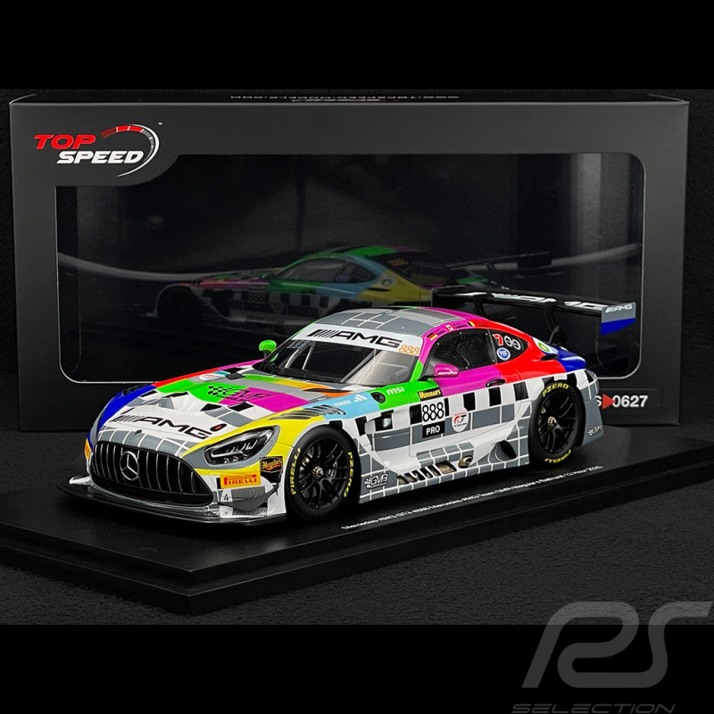 Mercedes-AMG GT3 Evo n° 888 12h Bathurst 2025 1/18 Top Speed TS0627