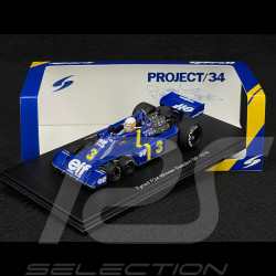 Jody Scheckter Tyrrell P34 n° 3 Winner Swedish GP 1976 F1 1/43 Spark S7306