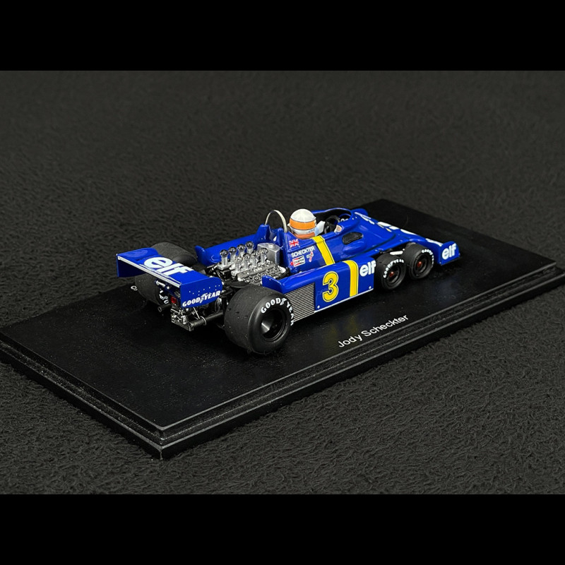Jody Scheckter Tyrrell P34 n° 3 Winner Swedish GP 1976 F1 1/43