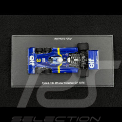 Jody Scheckter Tyrrell P34 n° 3 Winner Swedish GP 1976 F1 1/43 Spark S7306