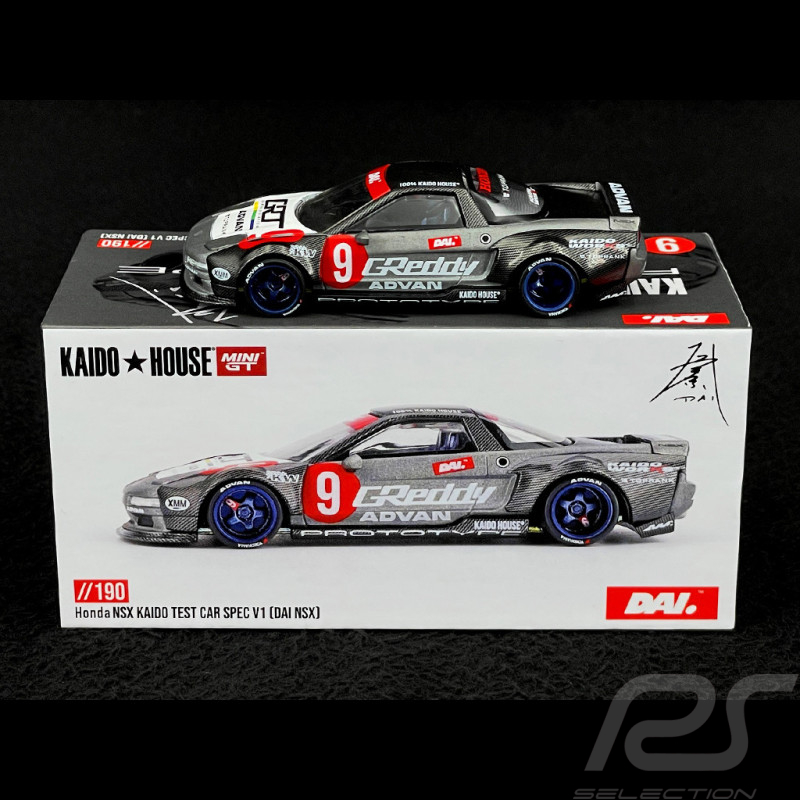 Honda NSX 1990 Kaido Test Car Spec V1 1/64 Mini GT KHMG190