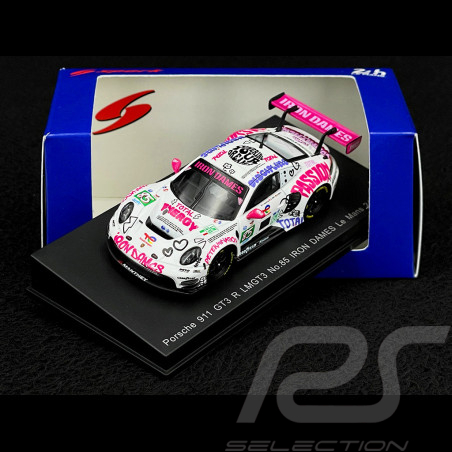 Porsche 911 GT3 R Typ 992 n° 85 Iron Dames 24h Le Mans 2025 1/64 Spark 64S076