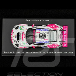 Porsche 911 GT3 R Type 992 n° 85 Iron Dames 24h Le Mans 2025 1/64 Spark 64S076