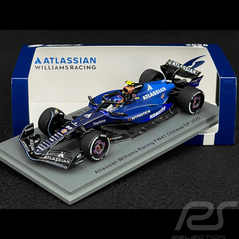 Carlos Sainz Williams FW47 n° 55 GP Chine 2025 F1 1/43 Spark S9583