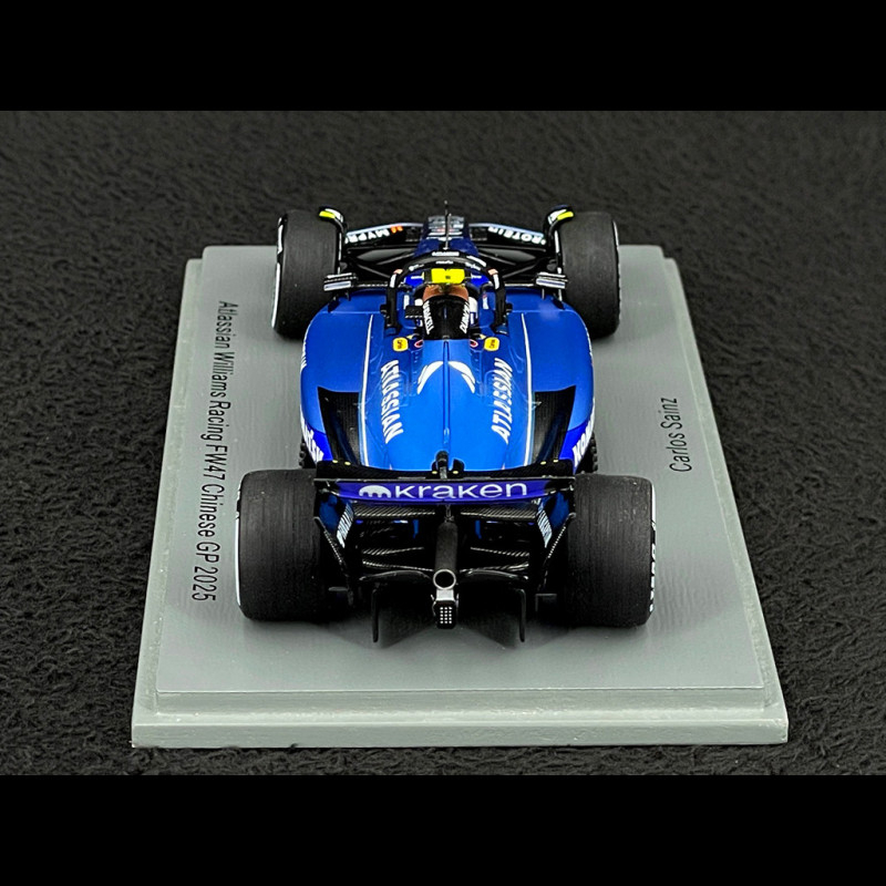 Carlos Sainz Williams FW47 n° 55 Chinese GP 2025 F1 1/43 Spark S9583