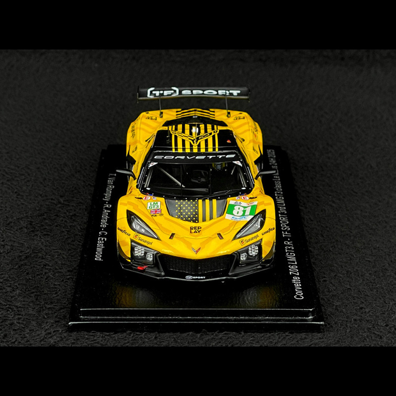 Chevrolet Corvette Z06 GT3.R n° 81 3rd 24h Le Mans 2025 1/43 Spark