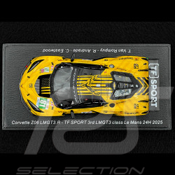 Chevrolet Corvette Z06 GT3.R n° 81 3ème 24h Le Mans 2025 1/43 Spark S9301