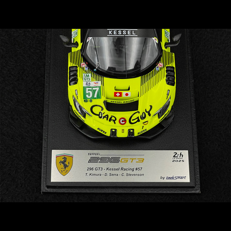 Ferrari 296 GT3 n° 57 24h Le Mans 2025 1/43 Looksmart LSLM195