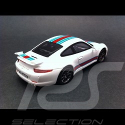 Porsche 991 Carrera S Exclusive Martini blanche 1/43 Spark WAX20140005