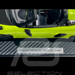 Porsche Boxster Spyder Type 981 "Kiwi" 2016 RS Selection x Spark Lichtgrün 1/18 Spark 18RSF007