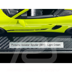 Porsche 718 Spyder RS Type 982 2024 Weissach Package RS Selection x Spark Acide Green 1/18 18RSF023